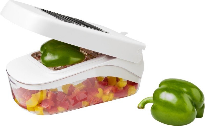 Picador de verduras para publicidad