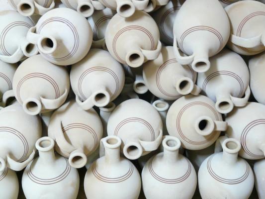 Botijos de cerámica