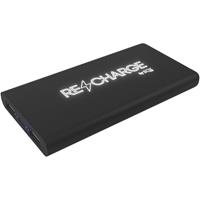 Batería externa inalámbrica de caucho luminosa de 10 000 mAh "SCX.design P40"