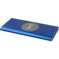 Batería externa inalámbrica tipo C de aluminio reciclado de 8000 mAh "Juice"