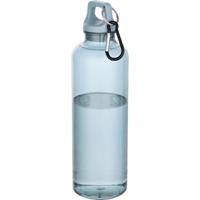 Bidón de 750 ml de plástico reciclado con certificado RCS y mosquetón "Oregon"