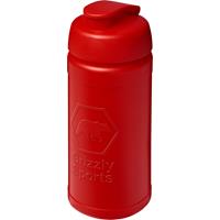Bidón deportivo con tapa abatible de 500 ml "Baseline Rise"