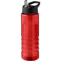 Bidón deportivo con tapa con boquilla de 750 ml "H2O Active® Eco Treble"