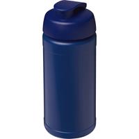 Bidón deportivo con tapa Flip de material reciclado de 500 ml Baseline