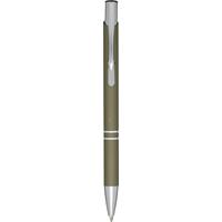 Bolígrafo con empuñadura de tacto suave Moneta (tinta negra)