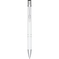 Bolígrafo de aluminio anodizado "Moneta" (tinta azul)