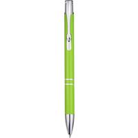Bolígrafo de aluminio reciclado Moneta (tinta negra)