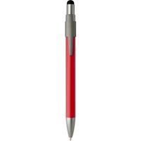 Bolígrafo de material reciclado RCS con stylus y fidget spinner (tinta azul) "Rill"