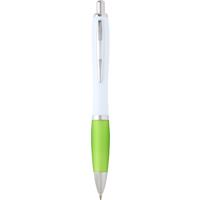 Bolígrafo de plástico reciclado Nash (tinta negra)