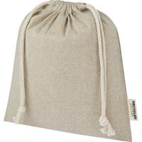 Bolsa de regalo mediana de 1,5 l de algodón reciclado GRS de 150 g/m² "Pheebs"