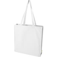 Bolsa Tote algodón reciclado 100% GRS con refuerzos de 270 g/m² Florida 14L