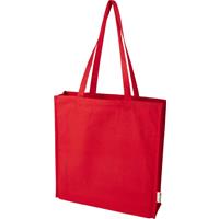 Bolsa Tote algodón reciclado 100% GRS con refuerzos de 270 g/m² Florida 14L