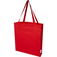 Bolsa Tote con refuerzos de algodón reciclado GRS de 140 g/m² de 12l "Madras"