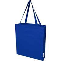 Bolsa Tote con refuerzos de algodón reciclado GRS de 140 g/m² de 12L Madras