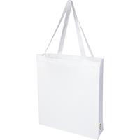 Bolsa Tote con refuerzos de algodón reciclado GRS de 140 g/m² de 12L Madras