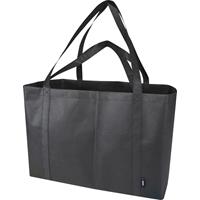 Bolsa Tote no tejida de material reciclado GRS extragrande de 65 L Jumbo