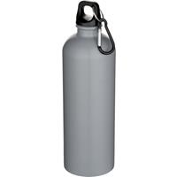 Botella de 750 ml de acero inoxidable mate reciclado con certificado RCS con mosquetón Oregon