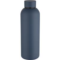 Botella de agua de 750 ml de acero inoxidable reciclado con pared simple y certificado RCS "Spring"