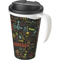Brite-Americano® Taza de 350 ml  con tapa antigoteo Grande