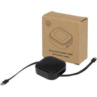 Cable retráctil reciclado 5 en 1 para sincronización de datos y carga rápida de 100 W con kit de herramientas para smartphone