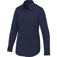 Camisa de popelina para mujer de 133 g/m² Carnelian