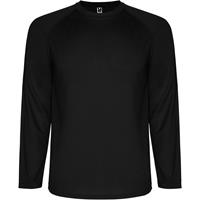 Camiseta deportiva hombre Montecarlo de manga de 150 g/m² larga