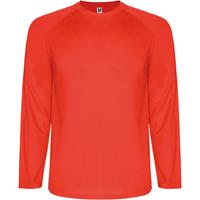 Camiseta deportiva infantil Montecarlo de manga de 150 g/m² larga