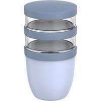 Fiambrera con 3 piezas de 500 ml + 2 × 200 ml Mepal Ellipse