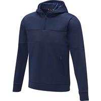 Jersey anorak con capucha con media cremallera para hombre "Sayan"