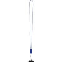 Lanyard de plástico reciclado para smartphone con cable integrado 5 en 1 de 27 W Anser