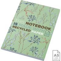 Libreta A5 de tapa blanda con 100 hojas de papel reciclado Novella Austen Colours