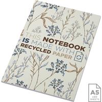 Libreta A5 de tapa blanda con 50 hojas de papel reciclado "Novella Austen"