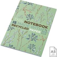 Libreta A5 de tapa blanda con 50 hojas de papel reciclado Novella Austen Colours