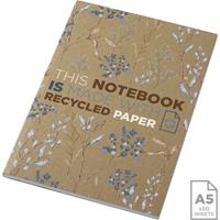 Libreta de tapa blanda craft con 50 hojas de papel reciclado "Novella Austen"