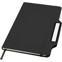 Libreta de tapa dura A5 con combinación de bolígrafo y lápiz Nexus (tinta negra)