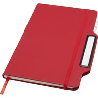 Libreta de tapa dura A5 con combinación de bolígrafo y lápiz Nexus (tinta negra)