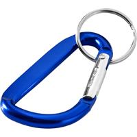 Llavero con mosquetón de aluminio reciclado RCS "Timor"