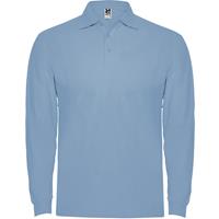 Polo de manga larga para hombre de 220 g/m² Estrella