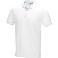 Polo orgánico de manga corta para hombre "Graphite"
