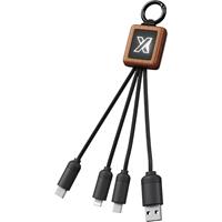 SCX.design Cable de madera de 20 W FSC fácil de usar C-19