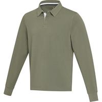 Sudadera tipo polo de rugby unisex Clyde