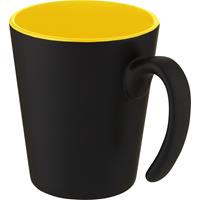 Taza de cerámica con asa de 360 ml Oli