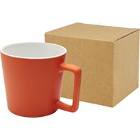 Taza de cerámica de 370 ml con acabado mate Cali