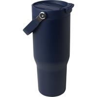 Vaso con aislamiento al vacío de cobre de acero inoxidable reciclado certificado RCS de 900 ml y con tapa de doble función "B