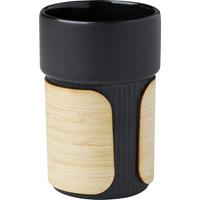 Vaso de 340 ml con funda de bambú "Fika"