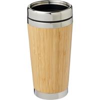 Vaso de 450 ml con exterior de bambú "Bambus"