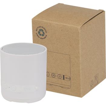 Altavoz inalámbrico de plástico reciclado de 3 W Hunor