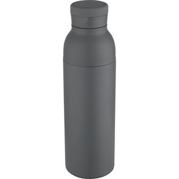 Botella de 650 ml con doble pared aislante de acero inoxidable reciclado RCS Illuminate