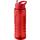 Bidón deportivo con tapa con boquilla de 750 ml "H2O Active® Eco Treble"