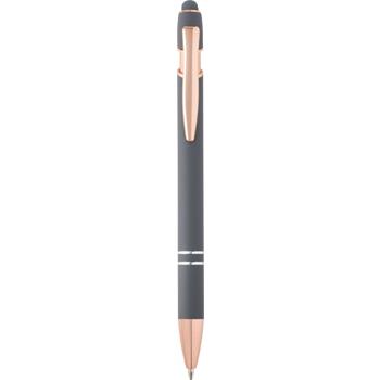 Bolígrafo con acabado en oro rosa "Nanna" (tinta azul)